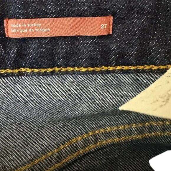 NWT - Anthropologie Pilcro The Split Straight Denim Jeans Size: 27 - Picture 10 of 10